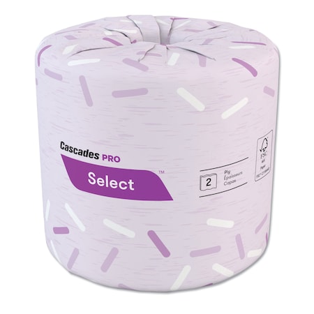 Cascades Pro Roll, 500 Sheets, White, 96 PK B166